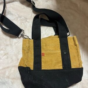 Urban Outfitters Yellow and Black Mini Bag